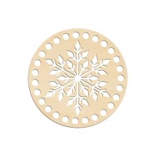 Baza do koszyka sklejka OKRĄG 15cm Baza Dno do torebki ze sznurka EKO Koło
