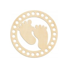 Spód do szydełkowania OKRĄG 15cm Podstawa do torebki na szydełku Dno Baza