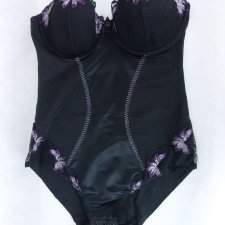 Marks Spencer czarne korygujące body / 32C - 70C