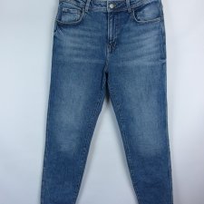 Next Stretch mom jeans high rise spodnie dżins 12 / 40