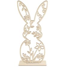 Zając Zajączek wielkanocny Figurka do malowania 1SZT Ozdoba Stroik 15cm