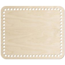 Drewniana baza do koszyka na pieczywo 30x25cm Dno Spód do szydełkowania