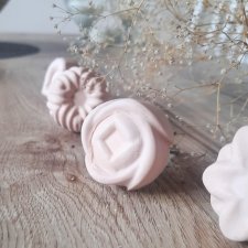 Ceramiczny Uchwyt, Gałka Meblowa Kwiaty