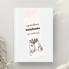 Papierowa zakładka do książki Największa książkara na świecie | Zakładka z papieru