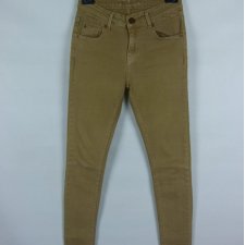 Topshop spodnie skinny jeans beż W25 / L30