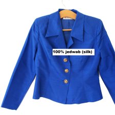100% silk jacket 40