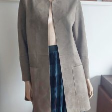 H&M płaszcz a'la zamsz