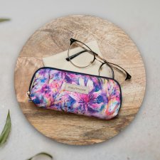 Wodoodporne etui na okulary w akwarelowe kwiaty