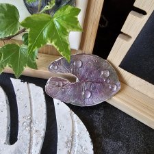 Spinka z żywicy Liść Syngonium