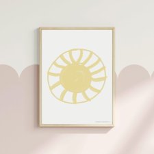 PLAKAT dla dzieci Sunshine