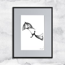 Autorska grafika w oprawie - nr 66