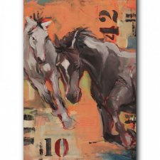 Horses... akryl na płótnie