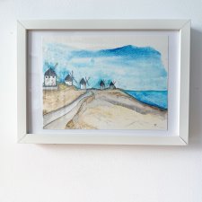 Akwarela "Wiatraki"   24*18 cm