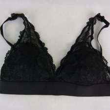 H&M lekko usztywniany koronkowy biustonosz / 40 - 75C