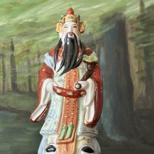 made in Japan porcelanowa figurka ręcznie malowana
