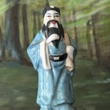 made in Japan porcelanowa figurka ręcznie malowana