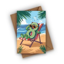KARTKA NA ÓSME URODZINY- 8 LAT