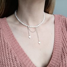 Choker perłowy