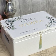 Pudełko na komunię, na prezent, pudełko wspomnień