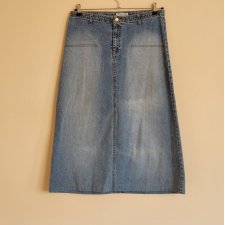 Spódnica jeans midi rozm XL