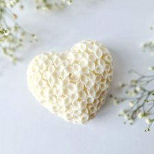 Świeca sojowa Flower heart