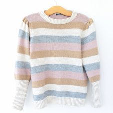 sweter vintage z wełną alpaką Mazing