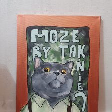 Kot Brytyjski 40x60