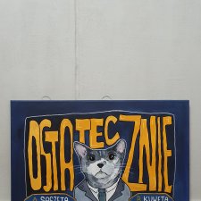 Kot Hubert Ostateczny 50x70