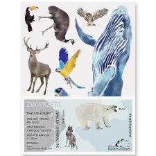 Naklejki dla dzieci Animals