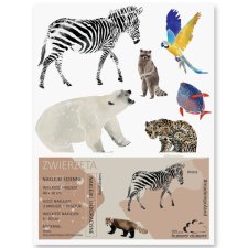 Naklejki dla dzieci Animals MINI ZOO