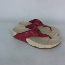 FitFlop skórzane klapki 6 / 39 - 26 cm