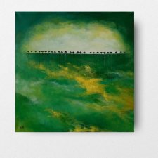 Drzewa-obraz akrylowy formatu 50/50 cm