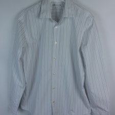 Zara koszula w paski bawełna poliester regular fit / L mex.42