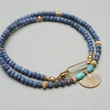 Sea collection - Koral blue /choker/ 24.04.25
