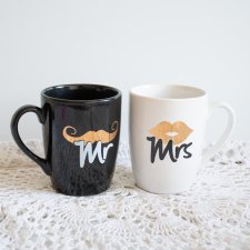 Dwa kubeczki na kawę - Mr & Mrs