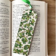 Drewniana zakładka- Zielone Esy Floresy