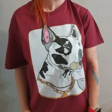 BOX PREZENTOWY T-Shirt Bulterier PIES rozmiar XXL