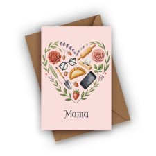 KARTKA NA DZIEŃ MAMY- DLA MAMY