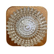 Szklany plafon Kramer Leuchten typ 6120, Niemcy lata 70.