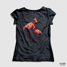 Koszulka z flamingami