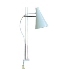 Szara lampa biurkowa, proj. J. Hurka, Lidokov, Czechosłowacja, lata 60.
