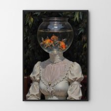 Plakat Złota Rybka  - format 30x40 cm