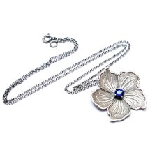 Flower /chabrowy/ -  naszyjnik