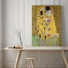 OBRAZ na płótnie Gustav Klimt Kiss 50x70 cm B2