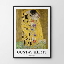 Plakat Gustav Klimt Kiss - format 30x40 cm sztuka artysta znane obrazy