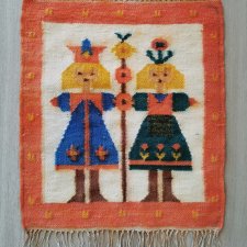 Kilim proj. M. Domańska, Cepelia, PRL