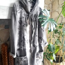 Bluza rozpinana literki S M