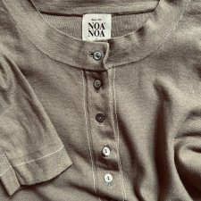 NOA NOA OLIWKOWY 10%caschmere 90%Cotton
