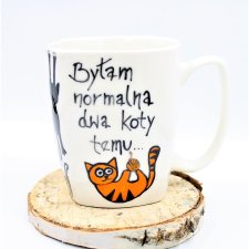 Kubek dla Kociary – Byłam normalna dwa koty temu