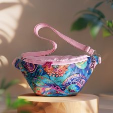 Nerka Damska XXL kolorowy Paisley NS05xxl-007